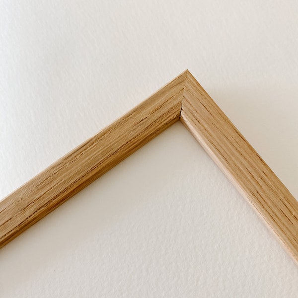 11x14 Light Oak Frame Etsy