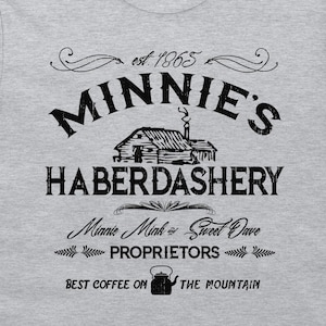 Minnie’s Haberdashery Shirt, Tarantino Hateful Eight Tee, Short-Sleeve Unisex T-Shirt