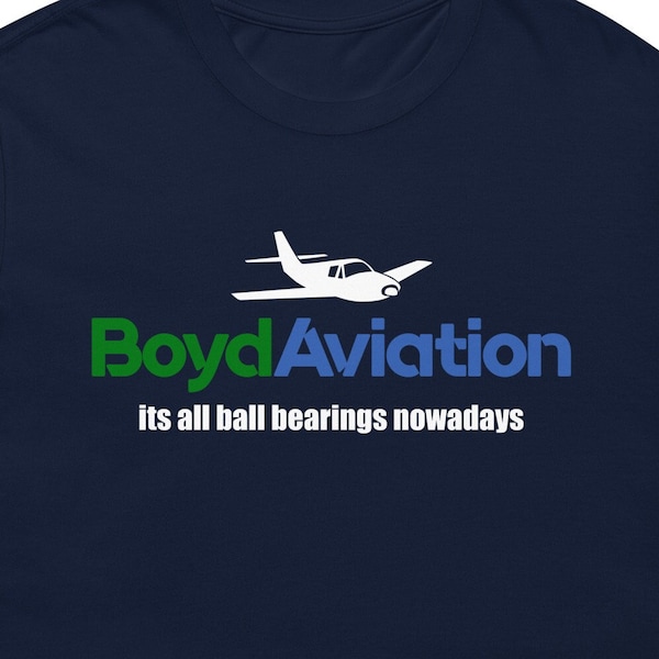 Boyd Aviation Fletch Shirt, 80s Movie Shirt, Fletch Movie, Short-Sleeve Unisex T-Shirt