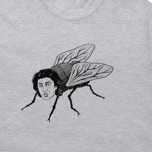 The Fly Movie Shirt: Hand-Drawn Goldblum 80s Horror Tee, Unisex T Shirt