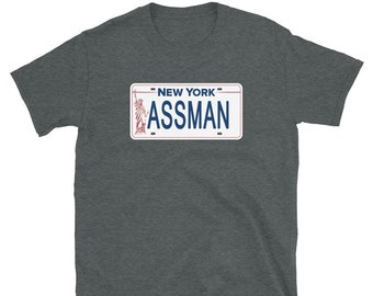 Assman Kramer Shirt, George Costanza, Parody Shirt, Shirt Short-Sleeve Unisex T-Shirt