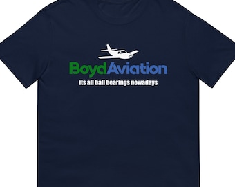 Camiseta Boyd Aviation: Camiseta unisex de la película Fletch de los 80