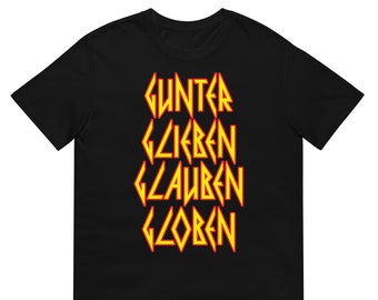 Funny 80s Heavy Metal T-Shirt: Unisex Rock Band Parody Tee