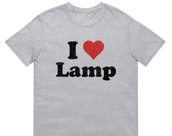 I Love Lamp Anchorman Shirt, Will Ferrell Shirt, Steve Carell Shirt, Funny Movie Shirt, Movie Quote Shirt, I love Lamp, Unisex T-Shirt