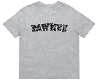 Pawnee Indians Shirt, Leslie Knope, Short-Sleeve Unisex T-Shirt