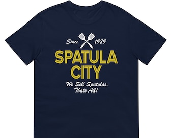 Spatula City T-Shirt: 80s Movie UHF Parody Tee, Unisex Shirt