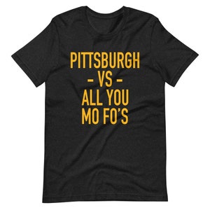 Pittsburgh Football T-Shirt: Steel City Game Day Ringspun Cotton Tee, Unisex Shirt