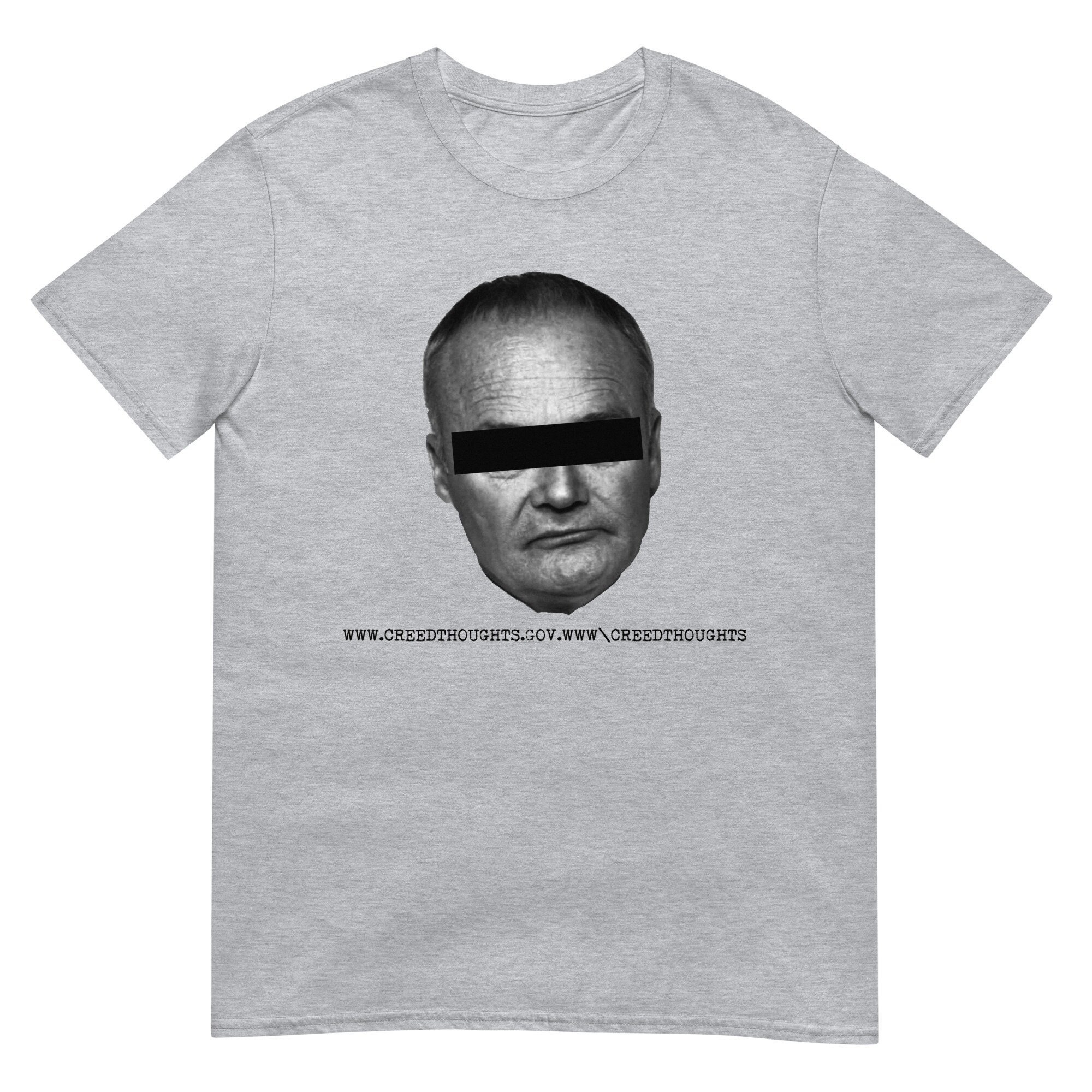T-shirt Creed Bratton The Office - Manches Courtes Gildan G108, Neuf Avec étiquettes, Unisexe