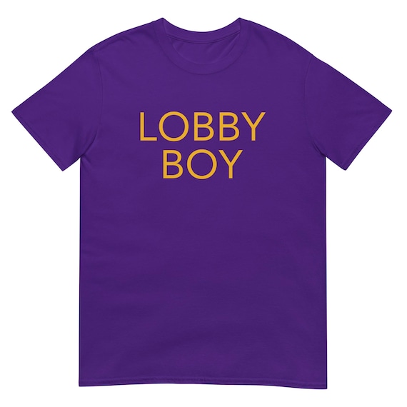 Lobby Boy Shirt Wes Anderson Tee Grand Budapest Hotel Inspired