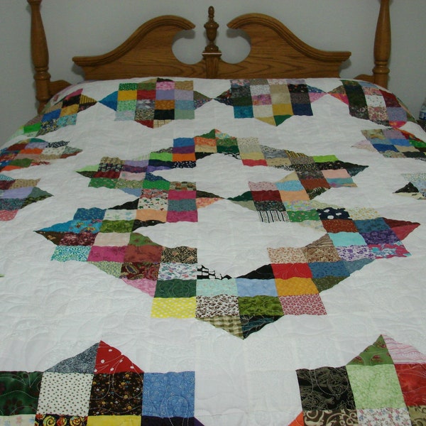 Redesign Nine Full or Queen Size Quilt