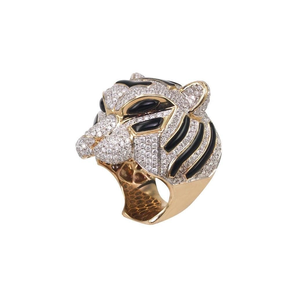 Diamond Tiger Ring Stock Photo 665026936 | Shutterstock