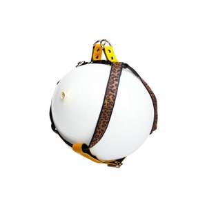 Lemon Leopard Dog Harness