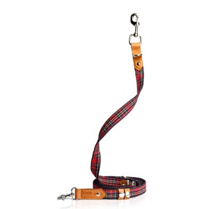 Tartan Jeans Multi-Use Dog Lead