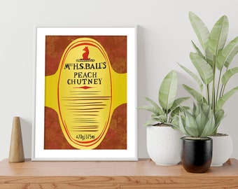 South African Sauces I Poster I Print I A4