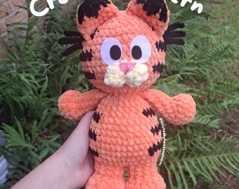 Orange Cat Crochet Pattern