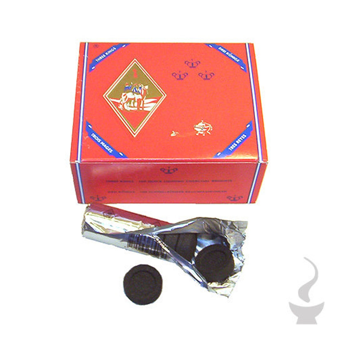 Large Three Kings Charcoal 40mm Loose Granular Resin Powder Incense