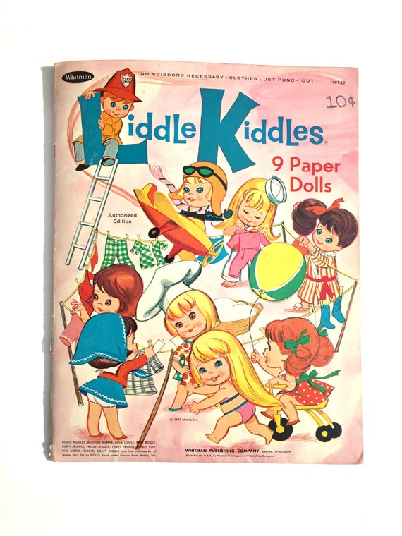 liddle kiddles paper dolls