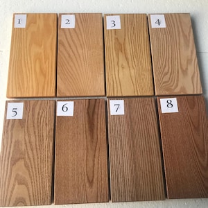 Handgemaakte eikenhouten wandplank, houten plantendisplay, art-decostijl afbeelding 10
