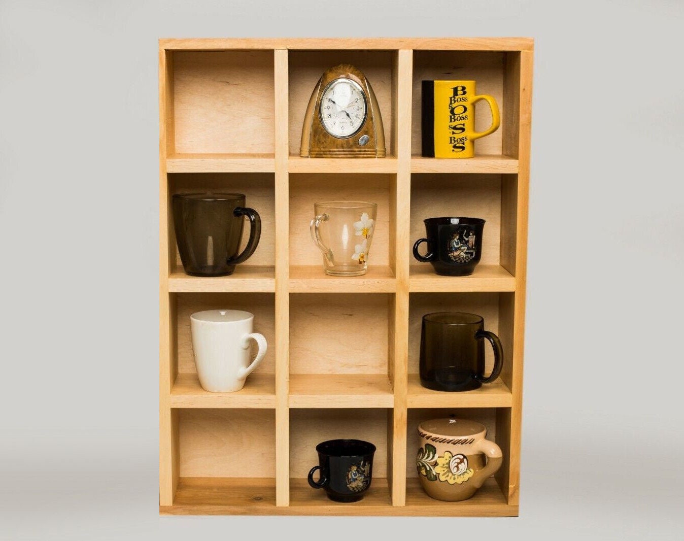 32х26 Inches Wooden Coffee Mug Shelf Wall Decor, Nursery Shelf, Kids  Shelves, Country Mug Rack, Kitchen Shelf, Coffee Bar, Coffee Cup Holder -   Norway