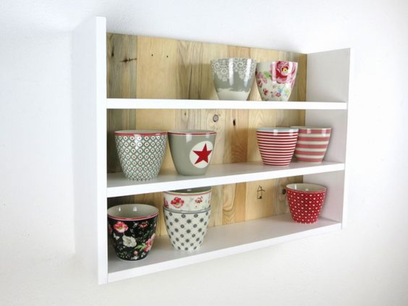 Coffee mug shelves Tea cup shelf Mug cubby Wall mounted Etsy