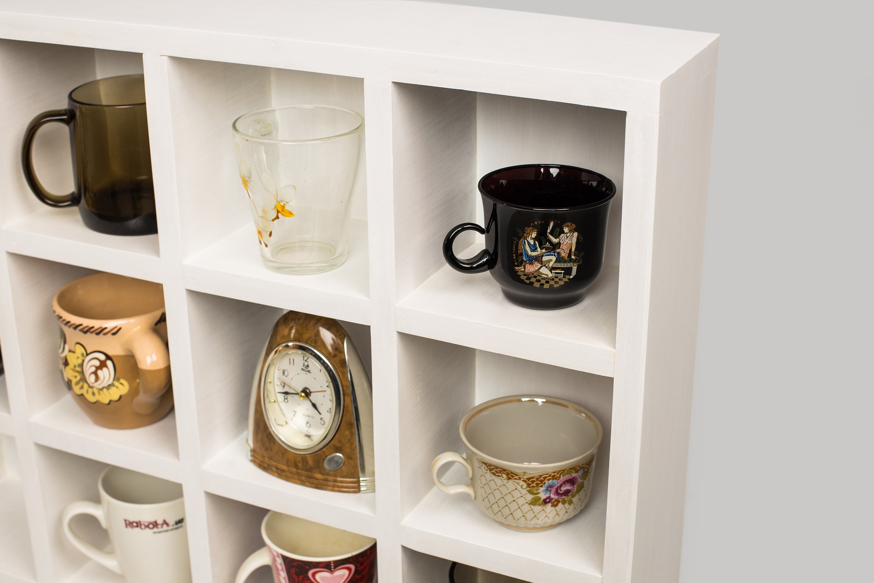 Coffee Mug Shelves Tea Cup Shelf Mug Cubby Wall Mounted Etsy UK