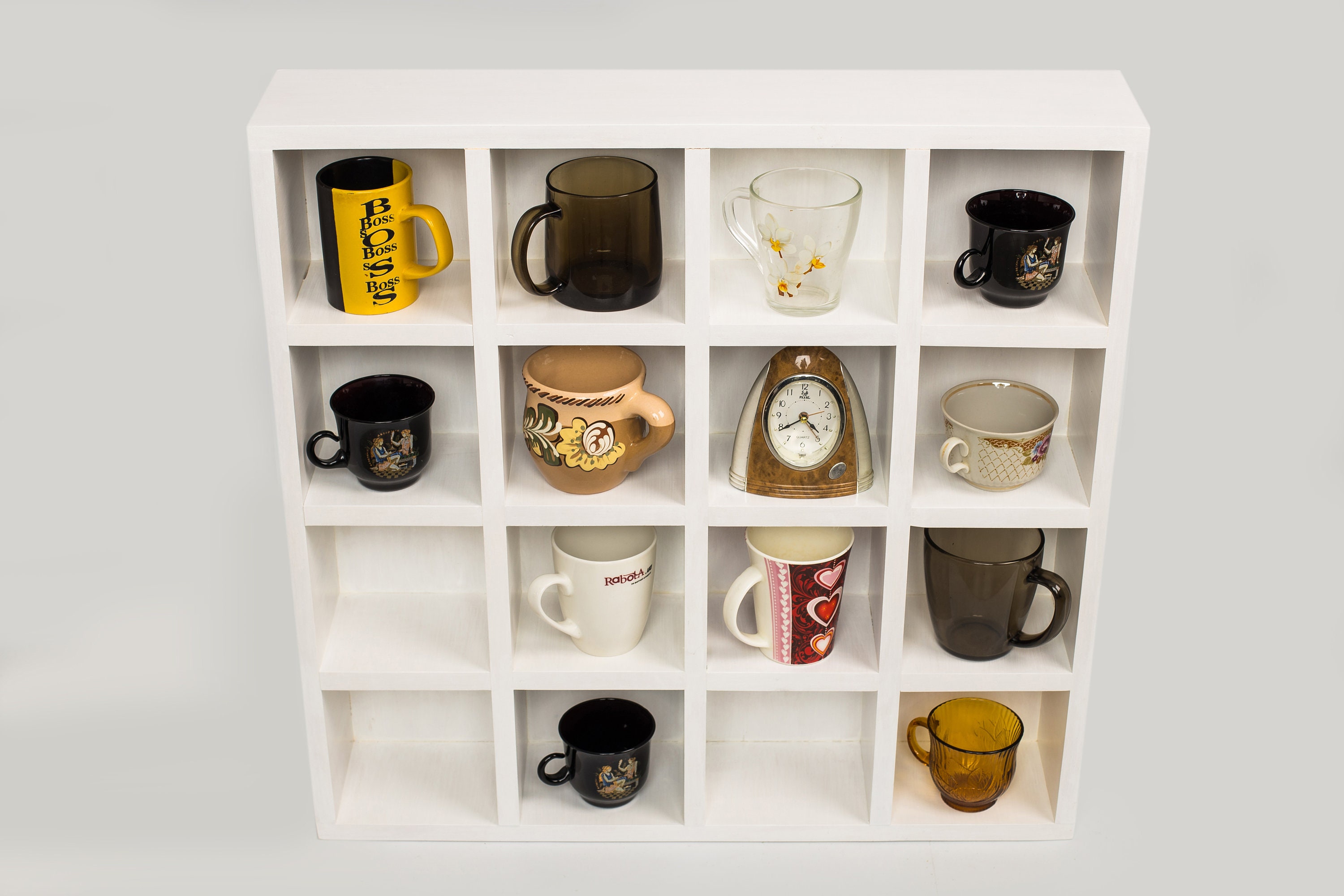 Coffee Mug Shelves Tea Cup Shelf Mug Cubby Wall Mounted Etsy UK