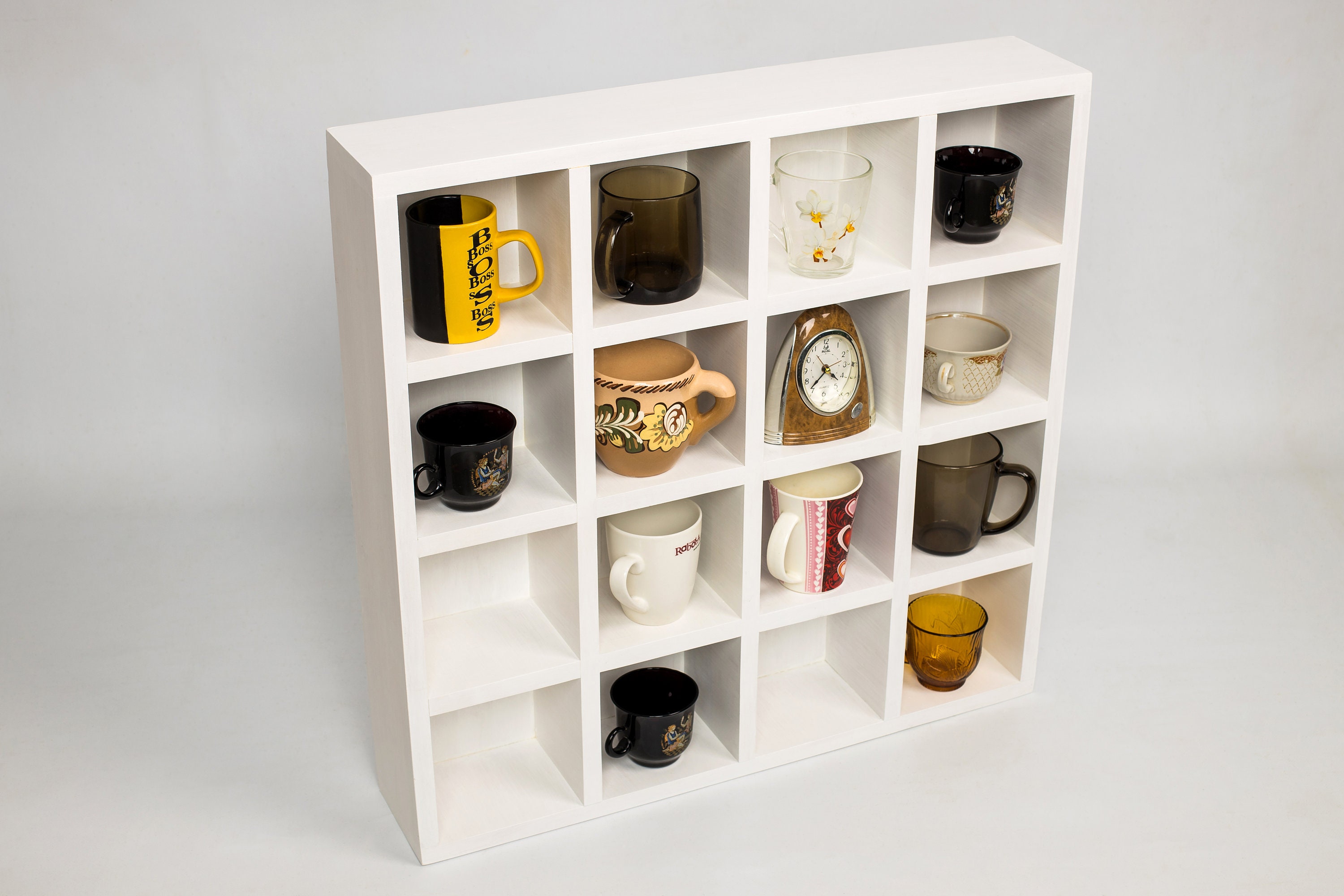 Coffee Mug Shelves Tea Cup Shelf Mug Cubby Wall Mounted Etsy UK