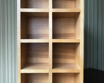 Display Shelf - Essential Oil Storage - Curio Cabinet - Handmade Wooden Organizer