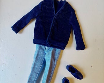 Vintage doll clothes for Ken from Barbie or other male fashion dolls, 50s/60s style, original vintage