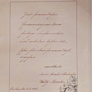 Romantischer Gedichtband zur Konfirmation, 1903 antik, Poesie, Jugendstil, Zeichnungen Bild 5