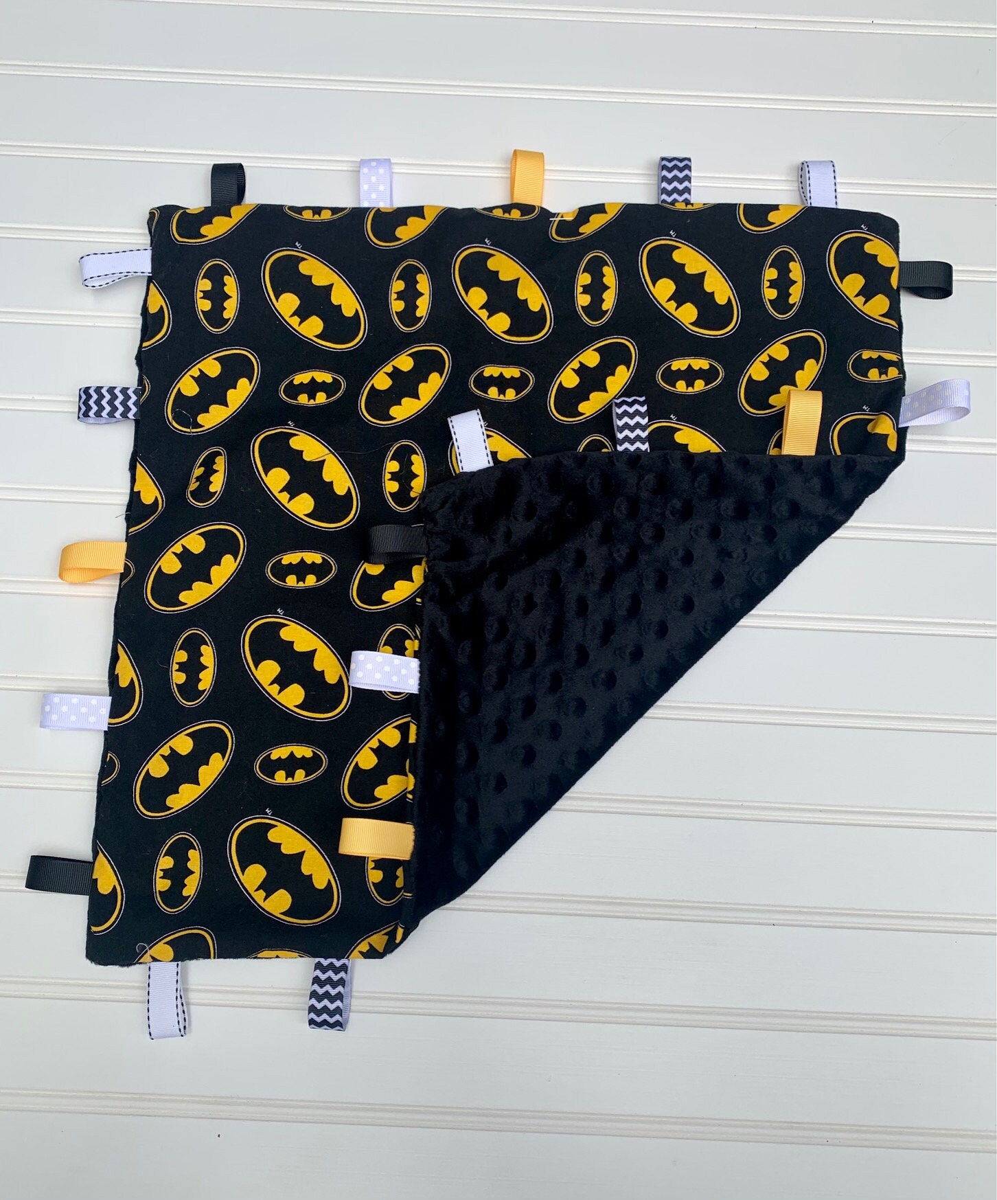 Batman Signal Tag Blanket Small Baby Blanket Etsy Canada