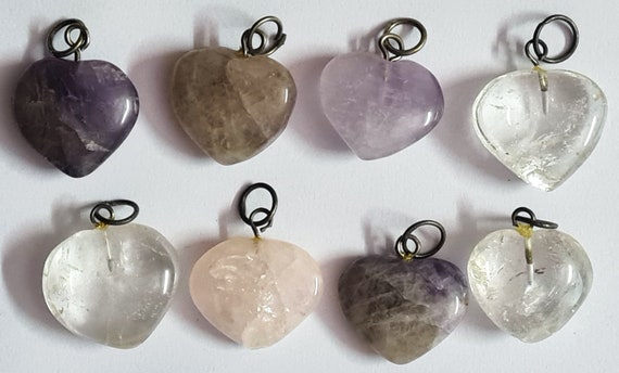 2 X Resin CharmsPendants Gold Plated Grey Clear Pendants Grey Quartz Resin Charms Imitation Grey Quartz Pendants