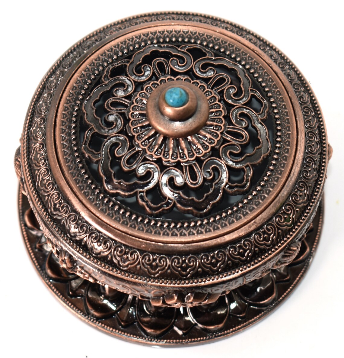 Unique Round Incense Burner Cover Lotus Flower Shaped Incense Etsy