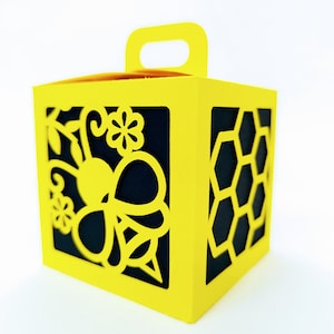 SVG Schneidedateien Bienen Bienen Liebhaber Geburtstag Geschenk Cricut Silhouette Cameo Laser Cut Brother Scan Cut Frühling Geschenkbox
