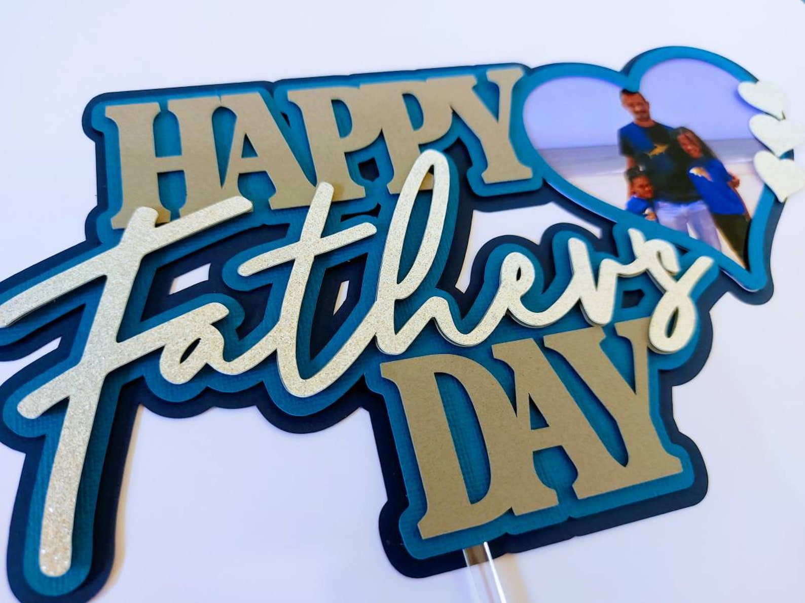 Download Cake Topper customizable SVG Happy Father's Day Cricut svg ...