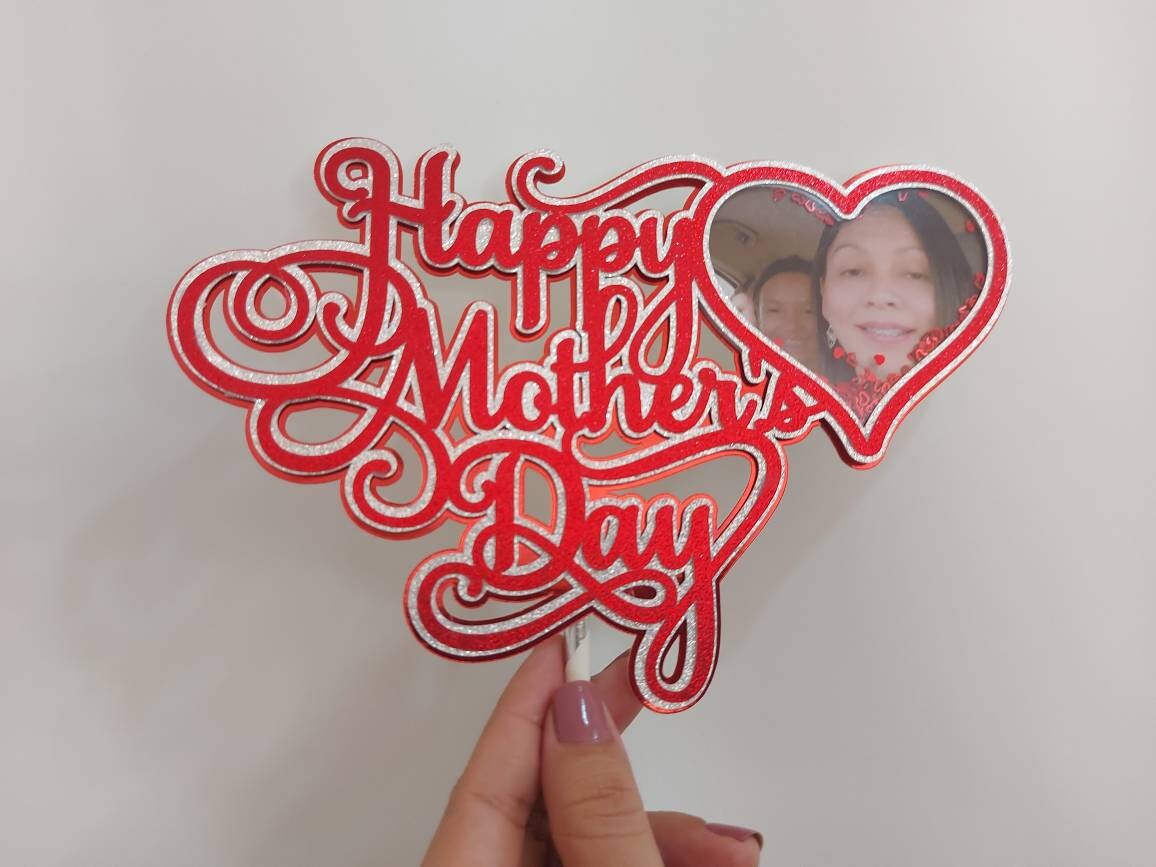 Download Cake Topper Shaker SVG Happy Mother's Day Cricut svg cut ...