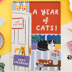 A Year of Cats- 2027 Calendar