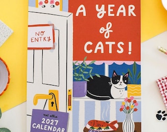 A Year of Cats- 2027 Calendar