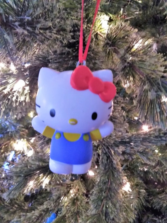 Hello Kitty Christmas Ornament Etsy