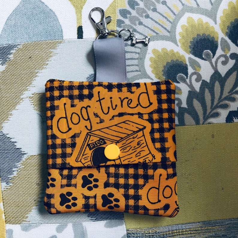 Dog Poo Bag Holder With Lobster Keyring Keychain Charm Detail Etsy UK