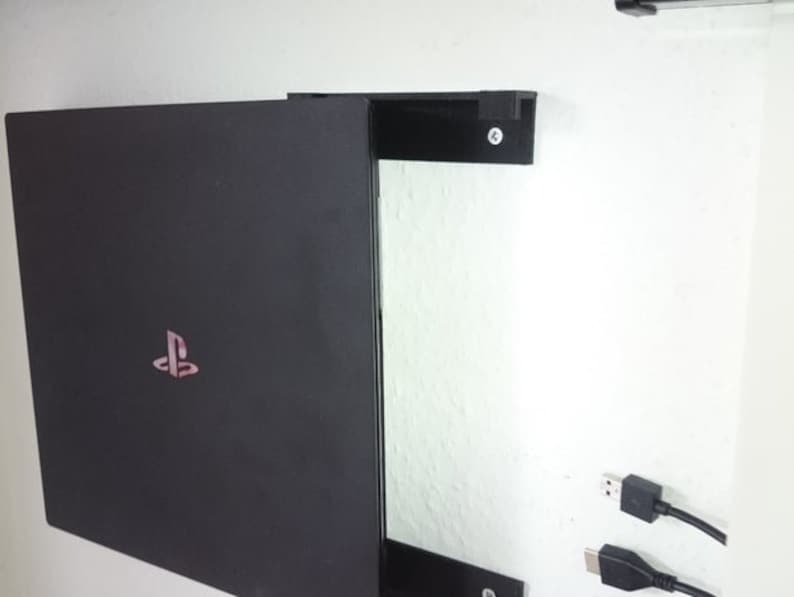 PS4 Pro Wall Mount 3D Printed Video Games Electronics & Accessories