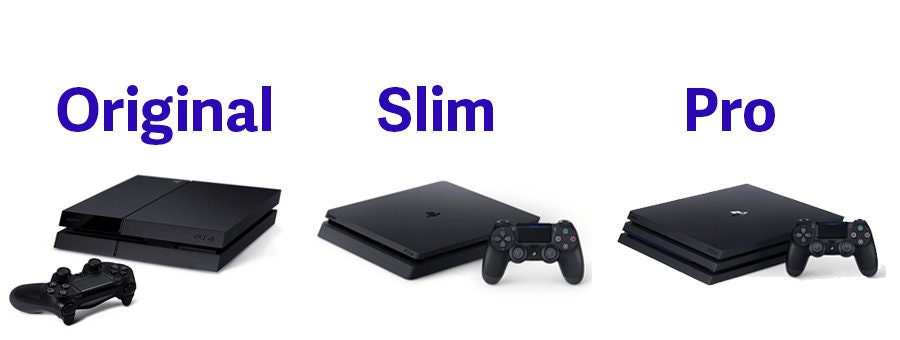 PS4 Pro Vs. PlayStation 4 Slim Vs. Original PlayStation 4: PHOTOS