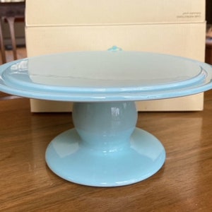 Nigella Lawson Duck Egg Blue Pedestal Cake Stand