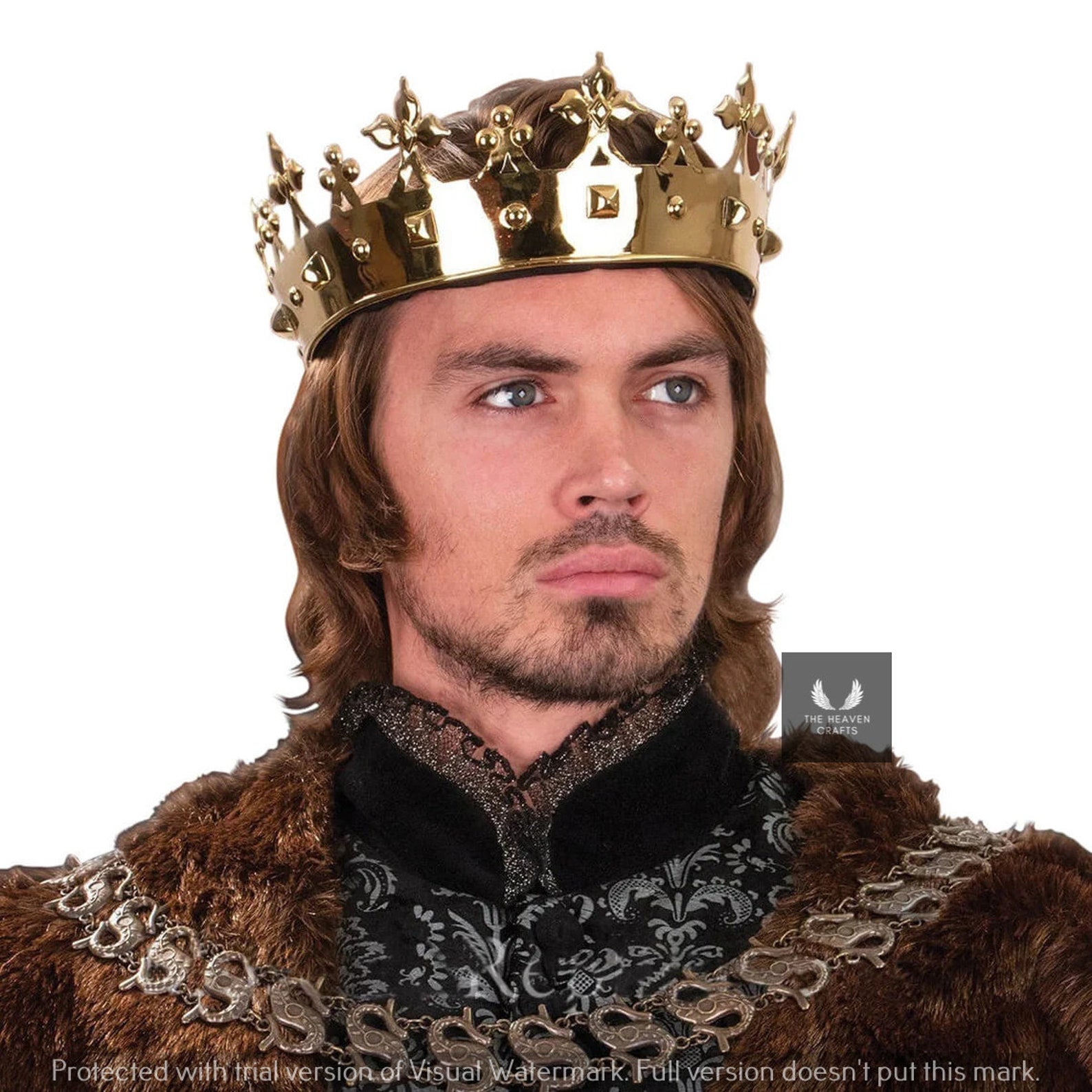 Crown Brass Gift Item Etsy