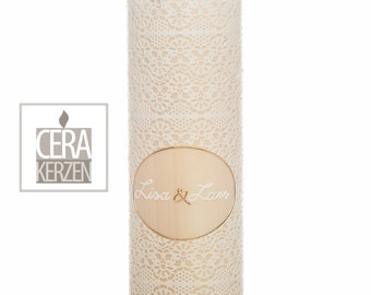 Wedding candle "Dream in Gold"