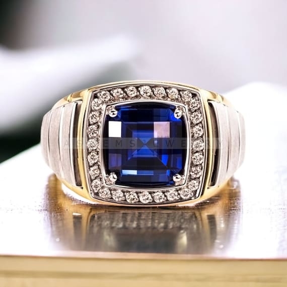 Sapphire and Gold Ring: Celebrating Color, Composition, and Craftsmanship  for Generations to Come — Frances Reid Studios (LFR Studios)