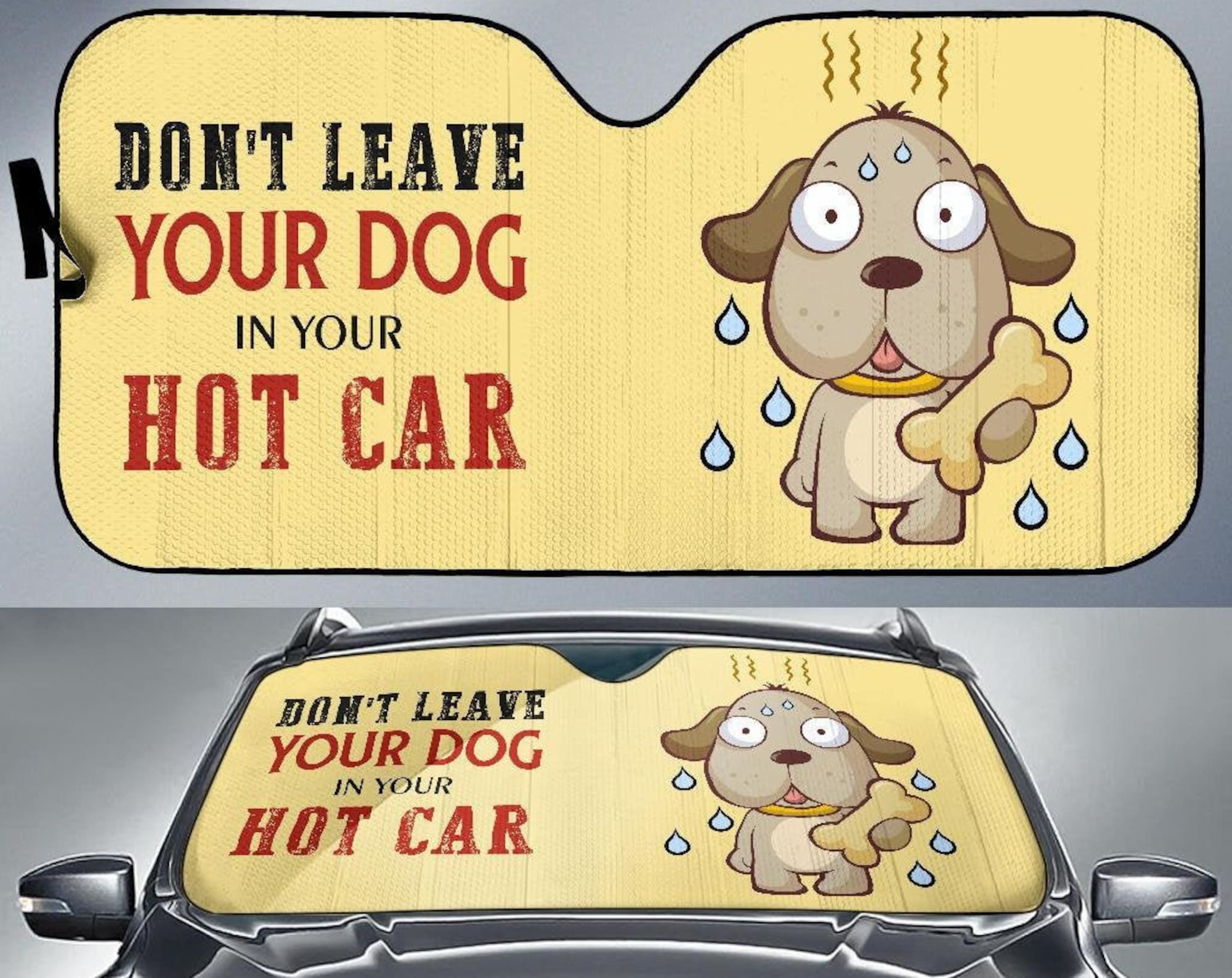 Auto Sun Shades, Don't Leave Your Dog in Your Hot Car