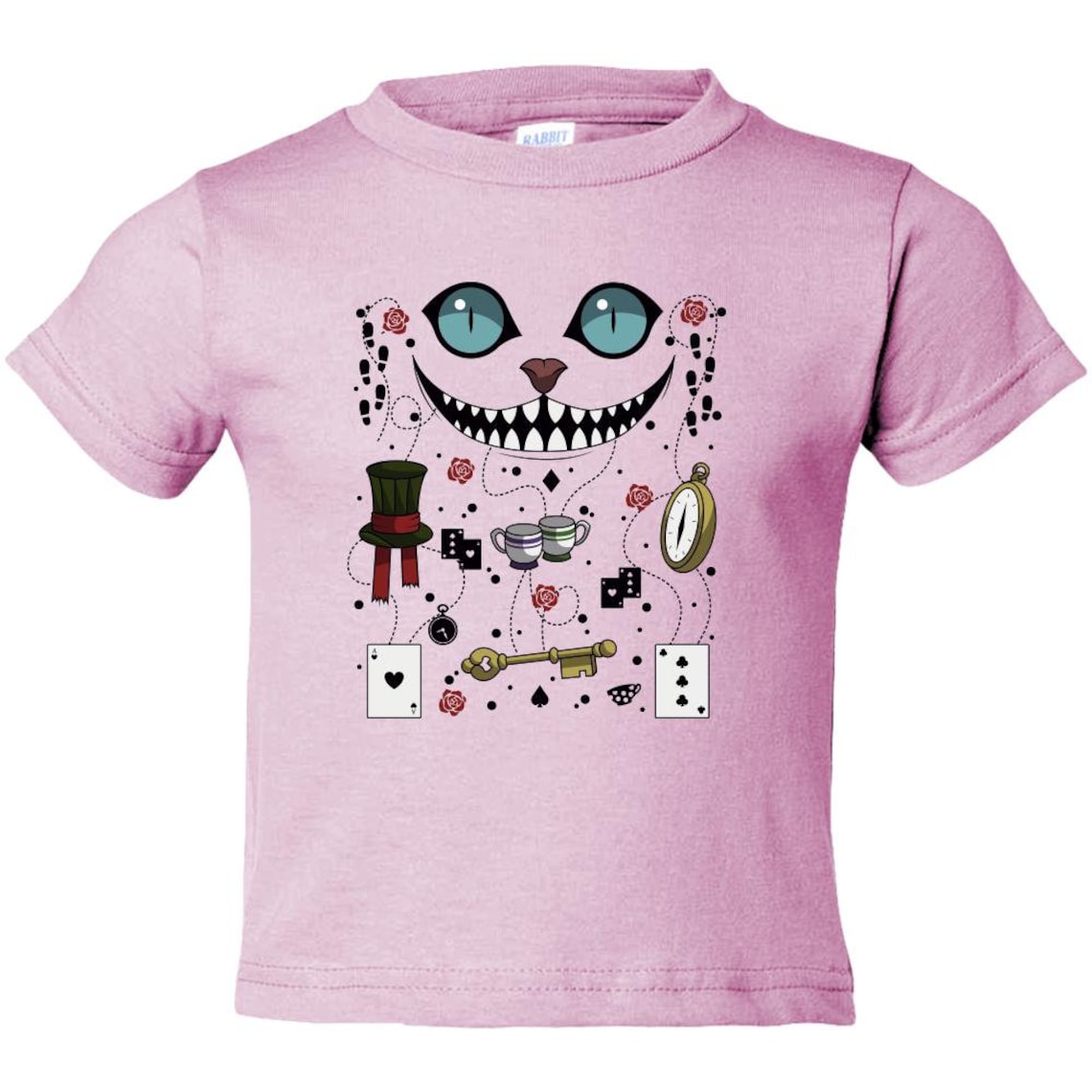 Teeshirt pour toutpetits Alice Au pays des merveilles Etsy France