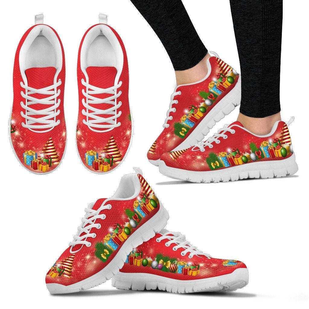 Christmas tennis shoes womens Clearance
