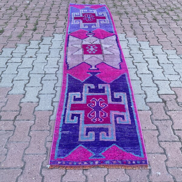 Blue Turkish Runner Etsy